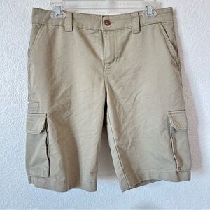 Dickies Khaki Cargo, Utility, Work, Outdoor, Women’s Size 6 Relaxed Shorts